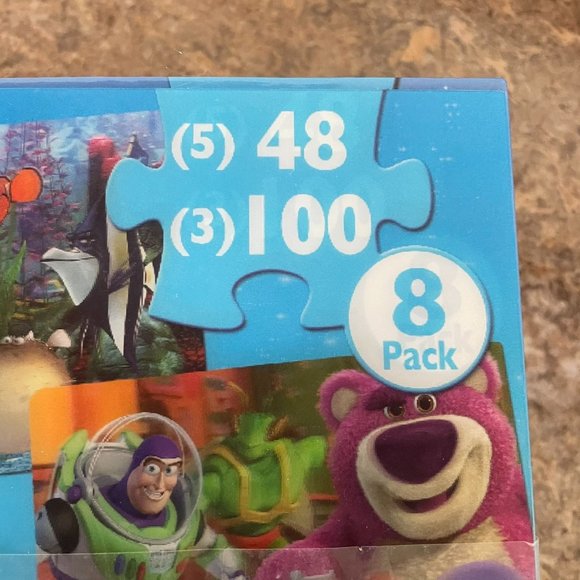 Disney 3D Puzzle 8 Puzzles Included in Box NEW - Picture 2 of 5